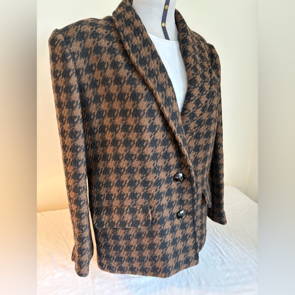 Della Roufogali Lined Wool Blazer